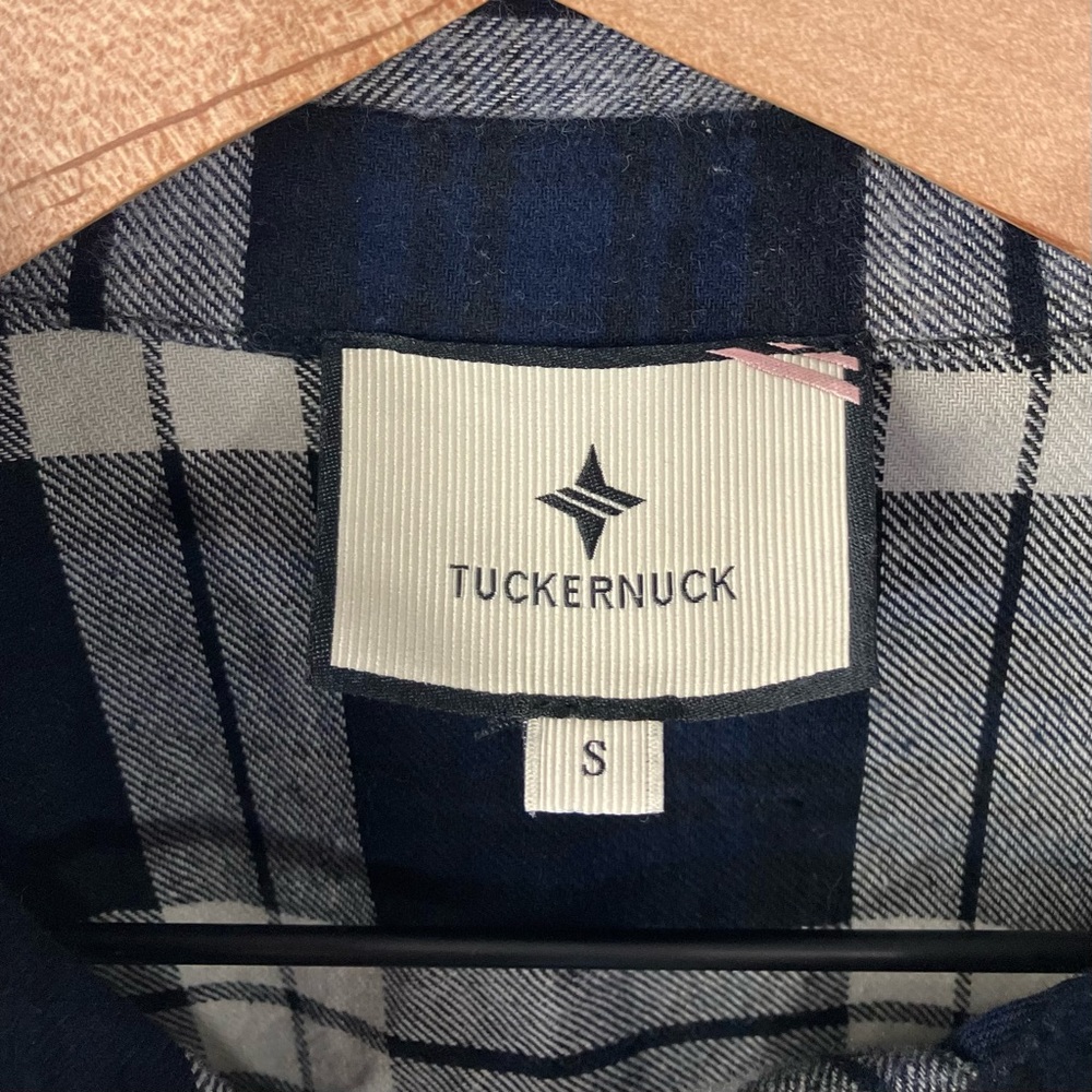 Tuckernuck Saranac Shirt in Midnight Plaid - Picture 7 of 8